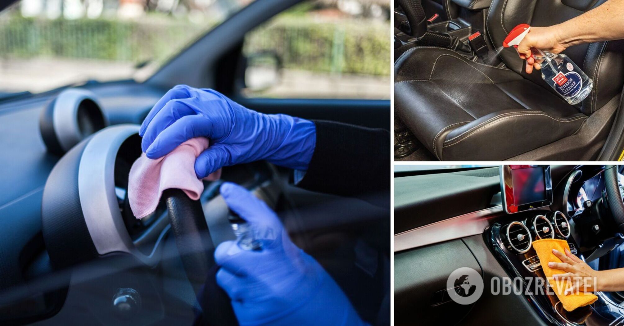 How to clean the car interior: the result will be no worse than after dry cleaning