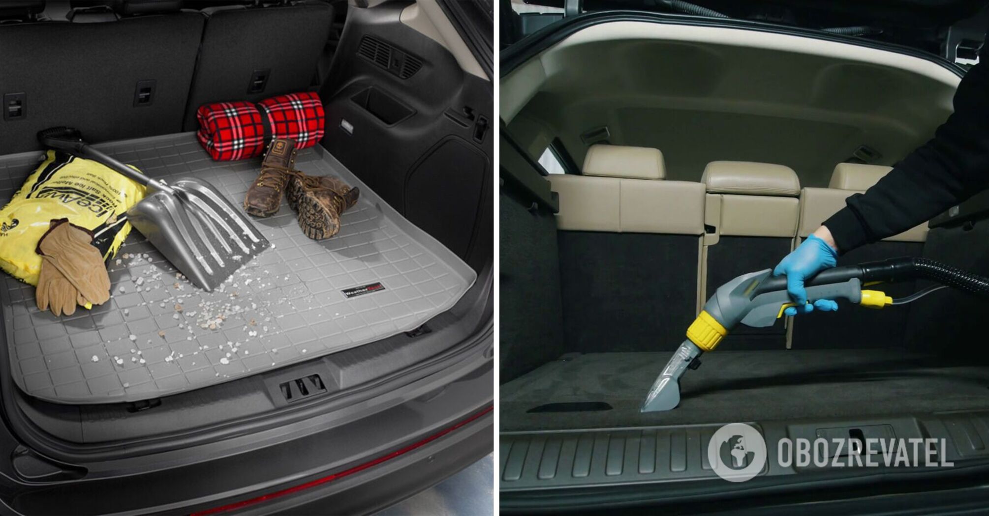 How to easily clean your car's trunk from dirt and debris