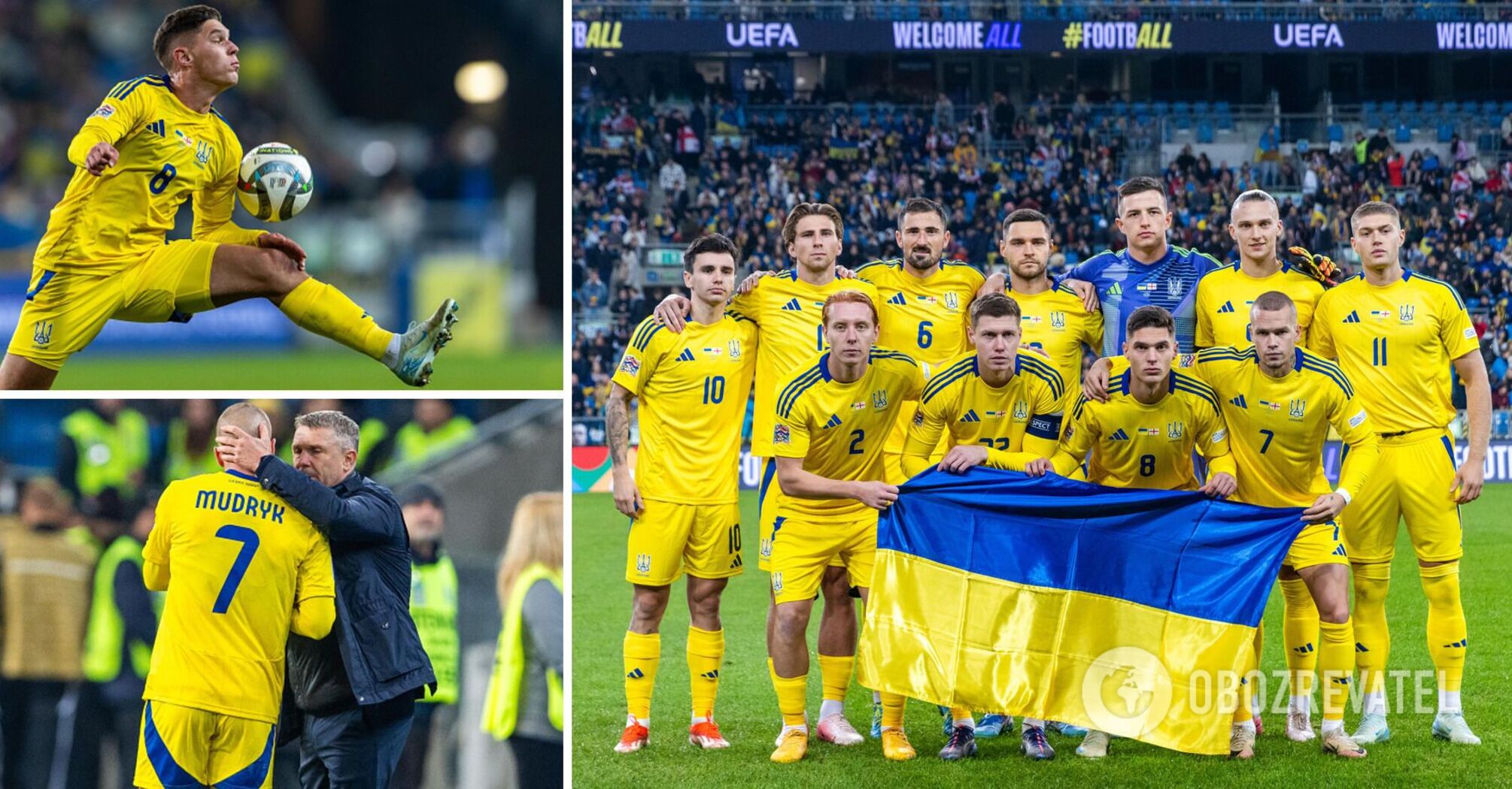 Ukraine national team shamed Russian fans