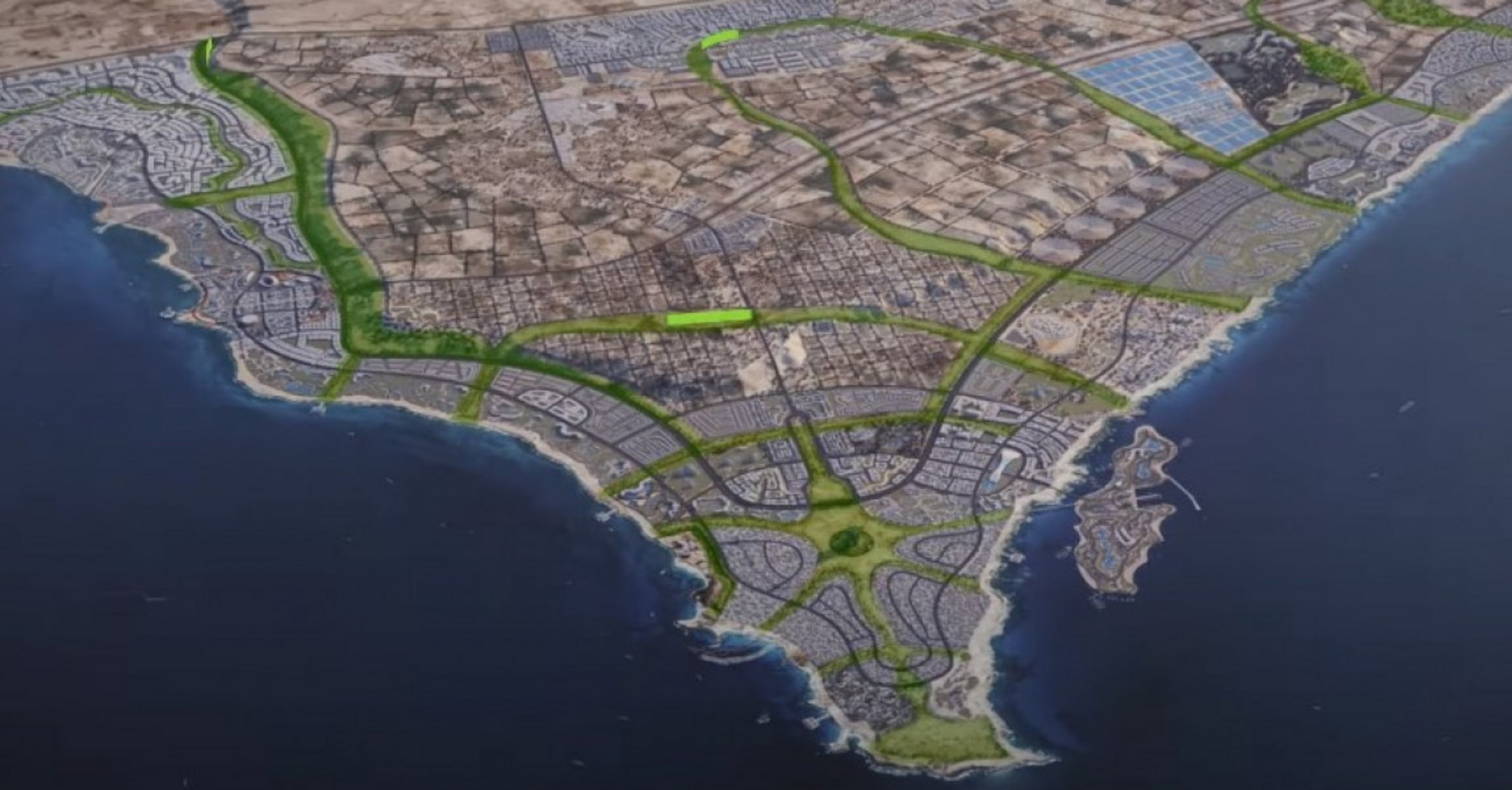 Egypt has begun to build a new city twice as big as Barcelona: what is planned