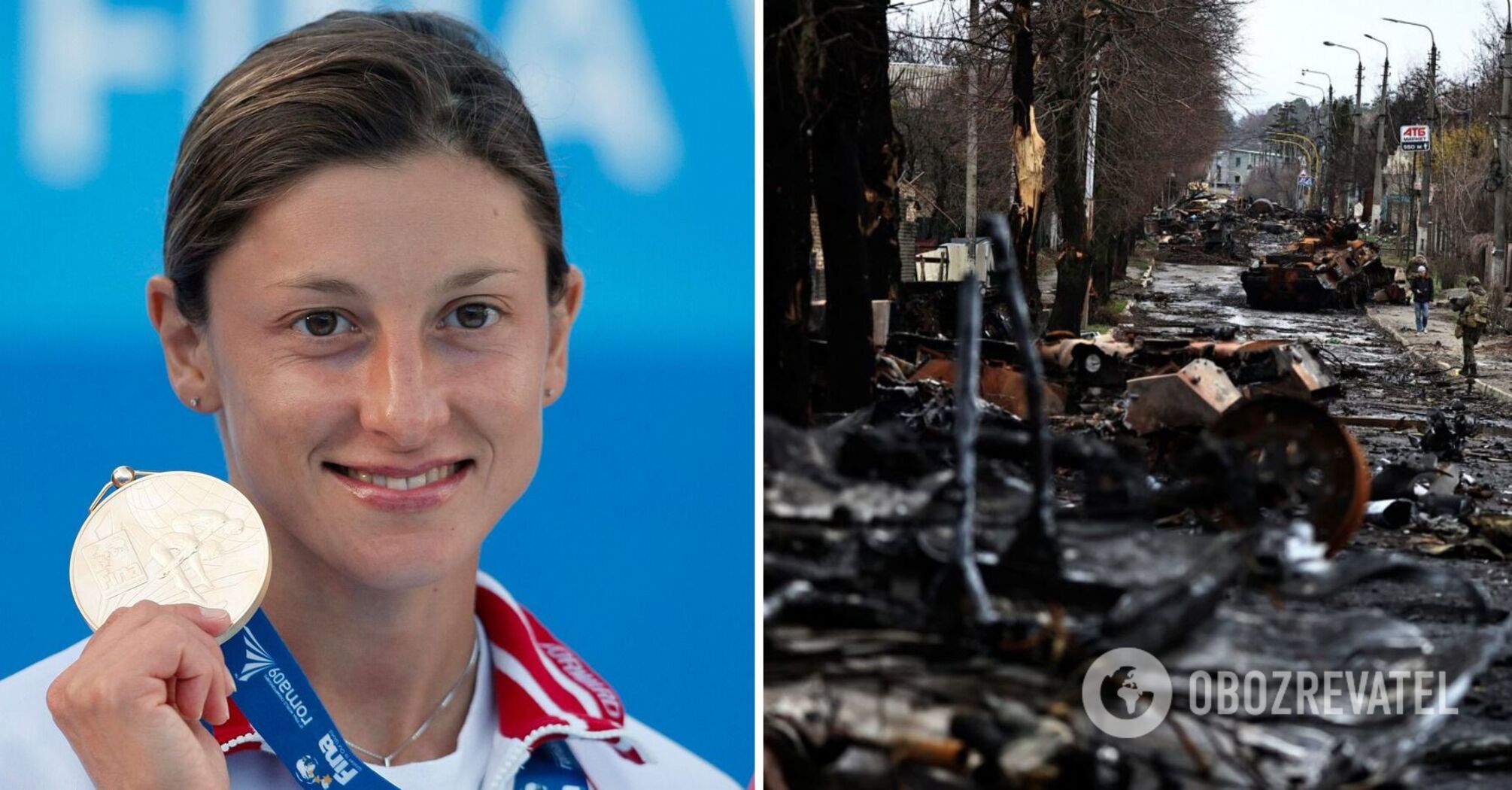 "Do you know what kind of weapons we have?" Russian Olympic champion calls Russia "the safest place in the world"