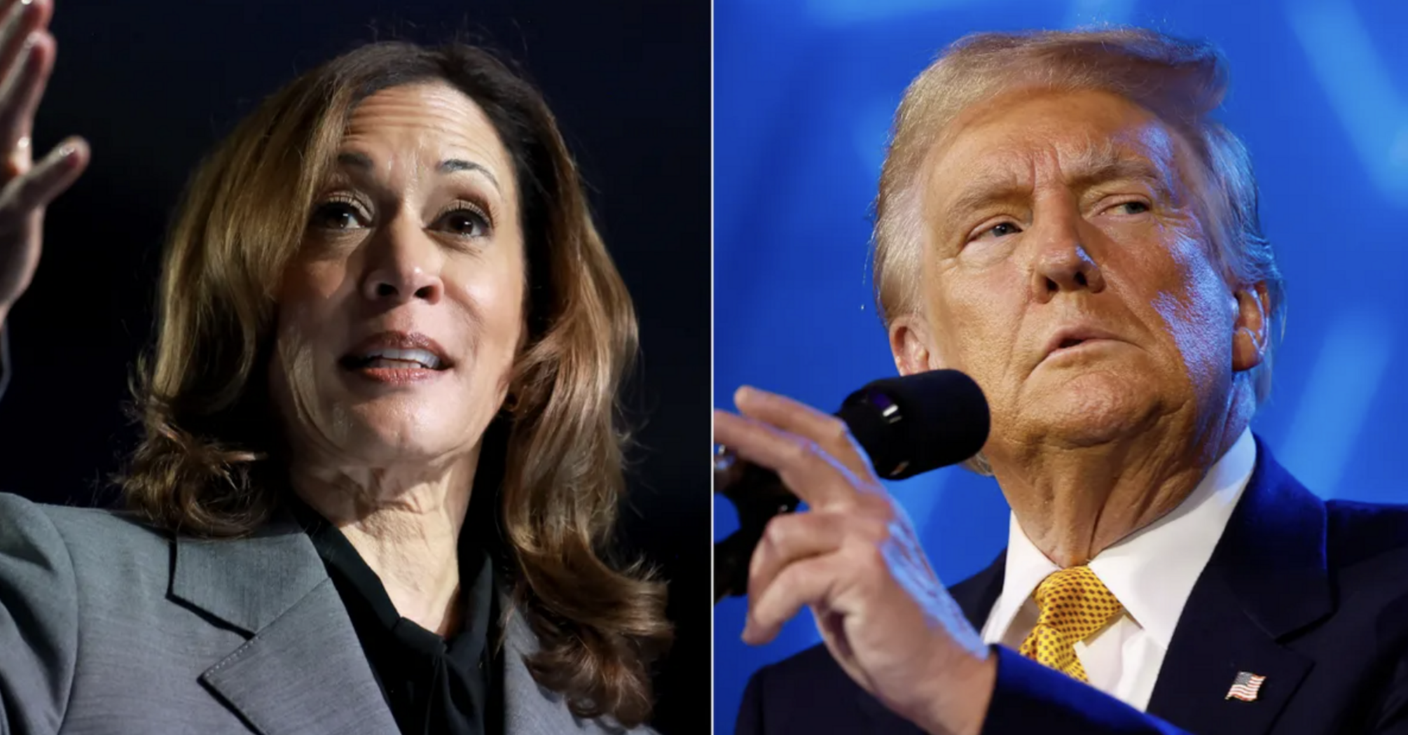 Trump's support suddenly started to grow, and Harris decided to use the results of the medical examination