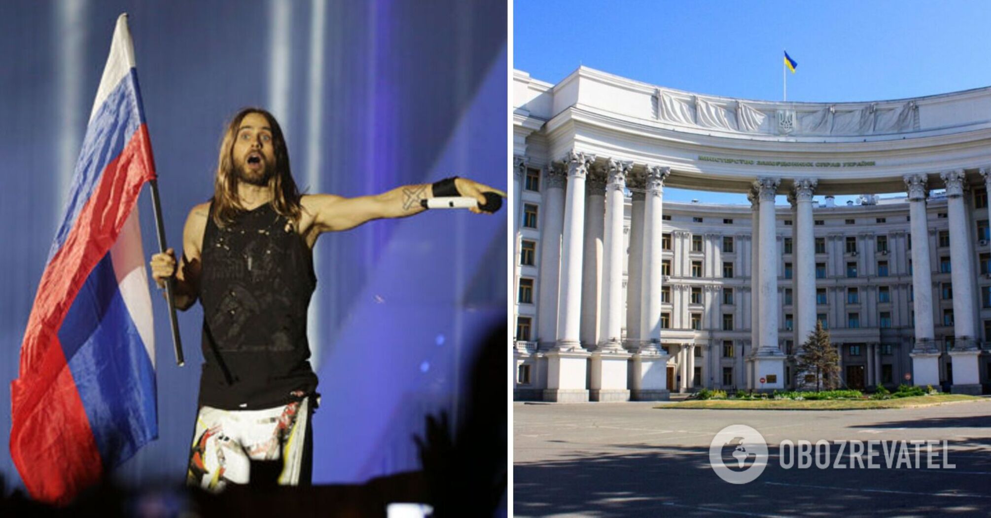 The Ukrainian Foreign Ministry has strongly condemned Jared Leto for his intention to perform in Russia: He insulted all those who sacrifice their lives defending freedom