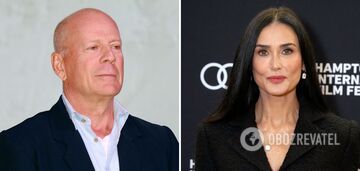 Demi Moore jest optymistycznie nastawiona do zdrowia Bruce'a Willisa, którego widziała kilka dni temu: aktor ma demencję czołowo-skroniową