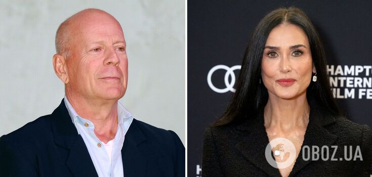 Demi Moore is optimistic about the health of Bruce Willis, whom she saw a few days ago: the actor has frontotemporal dementia