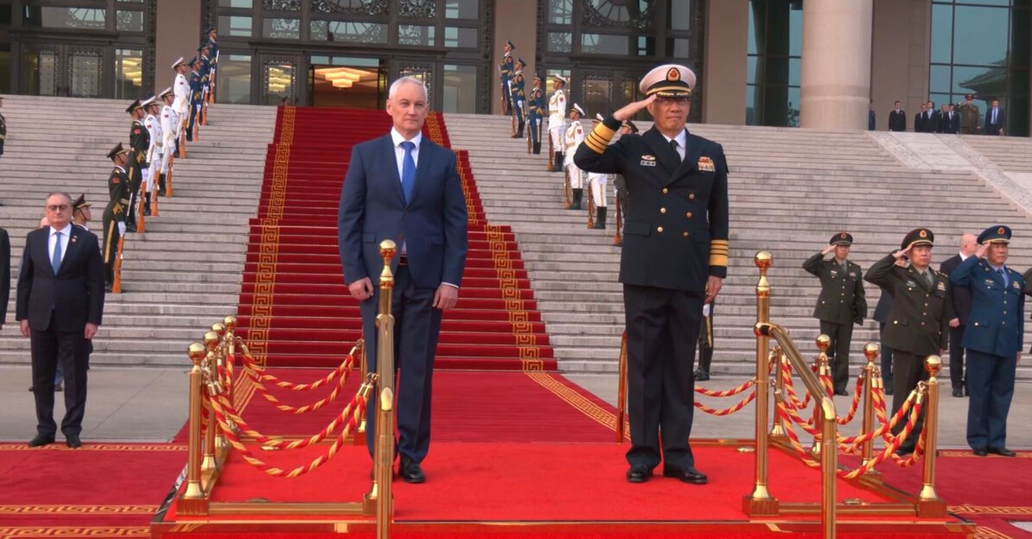 Meeting of the defense ministers of Russia and China