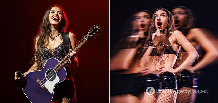 Olivia Rodrigo fell through a hole on stage during a concert: the singer's reaction went viral. Video