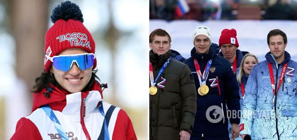 A 23-year-old Russian skier demands to be called a "Spartakiad champion" instead of an Olympian