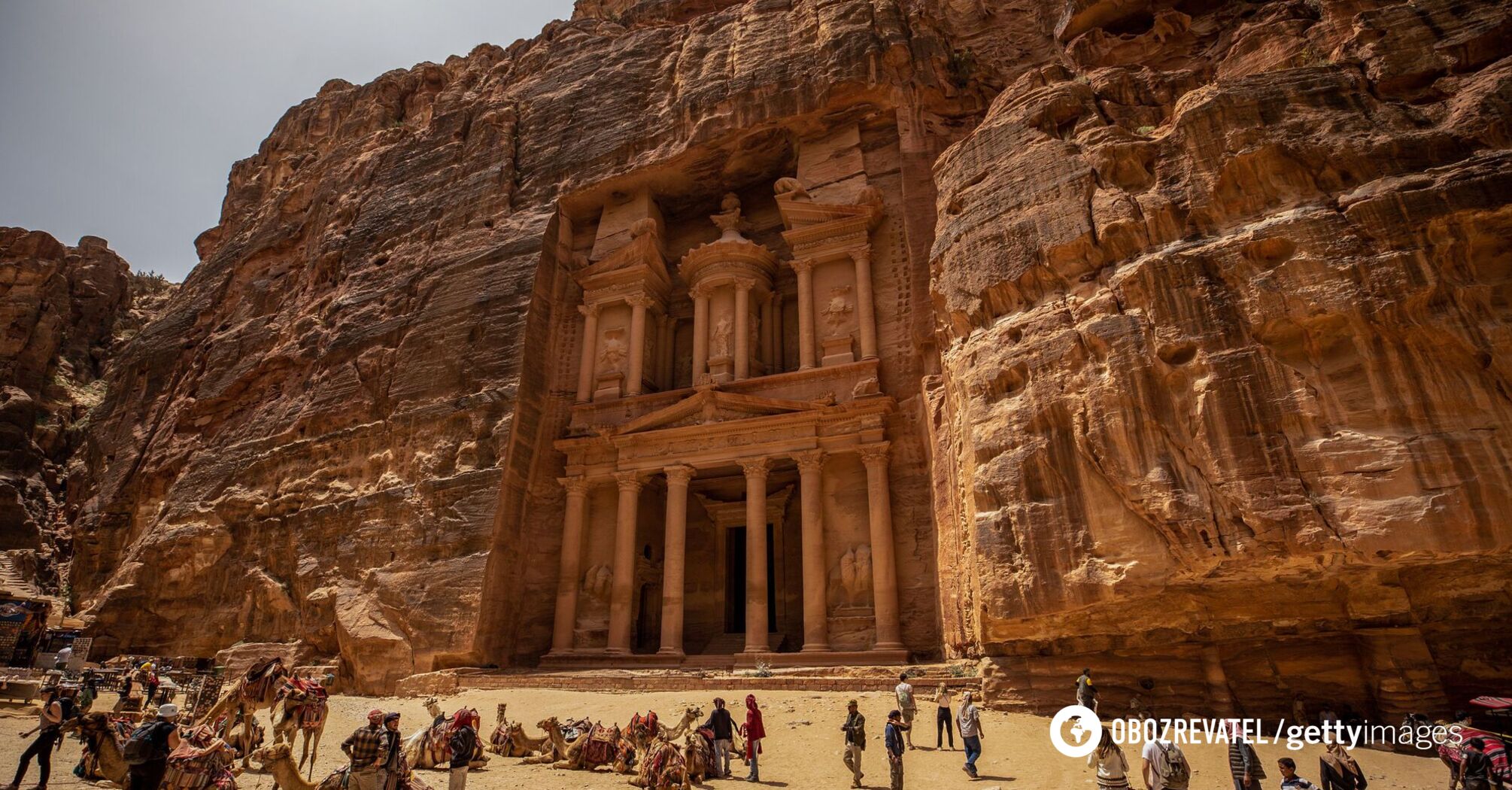 A secret tomb with the 'Holy Grail' and human remains discovered at the Indiana Jones filming site. Photo