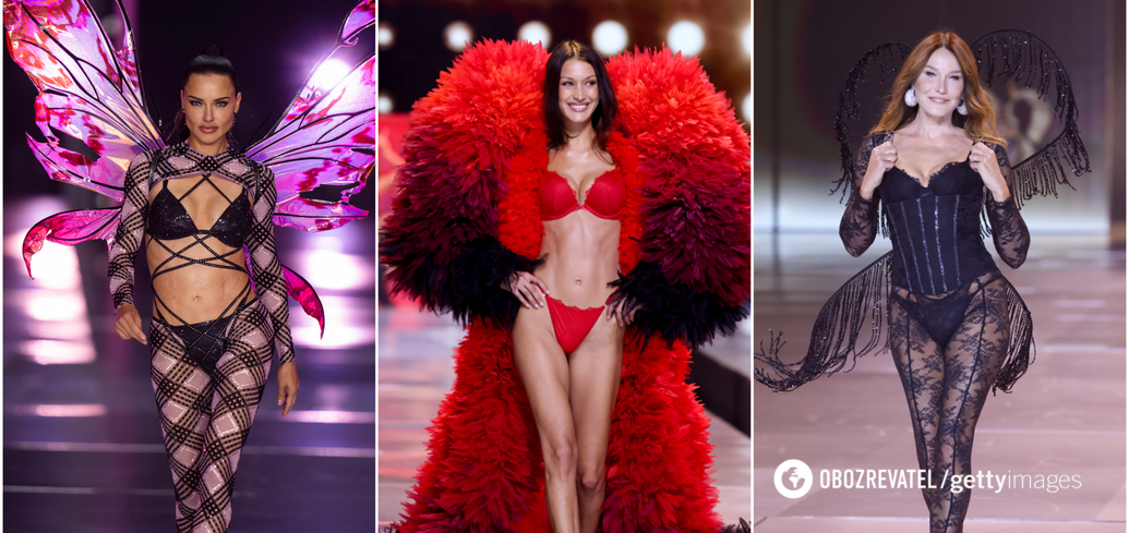 Transgender people and 56-year-old Carla Bruni-Sarkozy: who performed at the Victoria's Secret show and what the most famous models in the world looked like. Photo