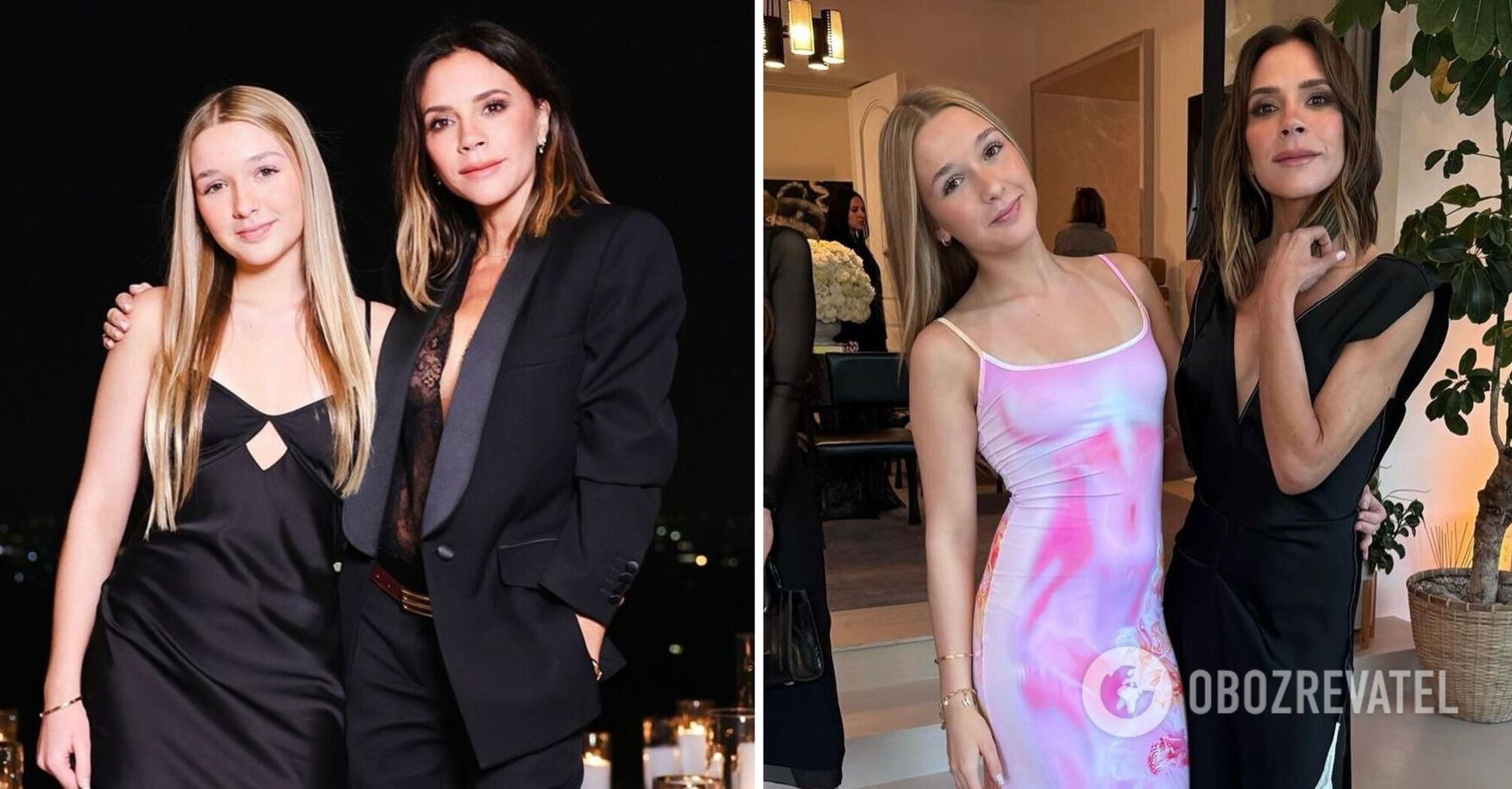 Victoria Beckham showed her 13-year-old daughter, who is called a copy of her mother. Photo