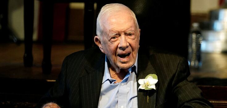 100-year-old former US president votes early for Harris – NYT