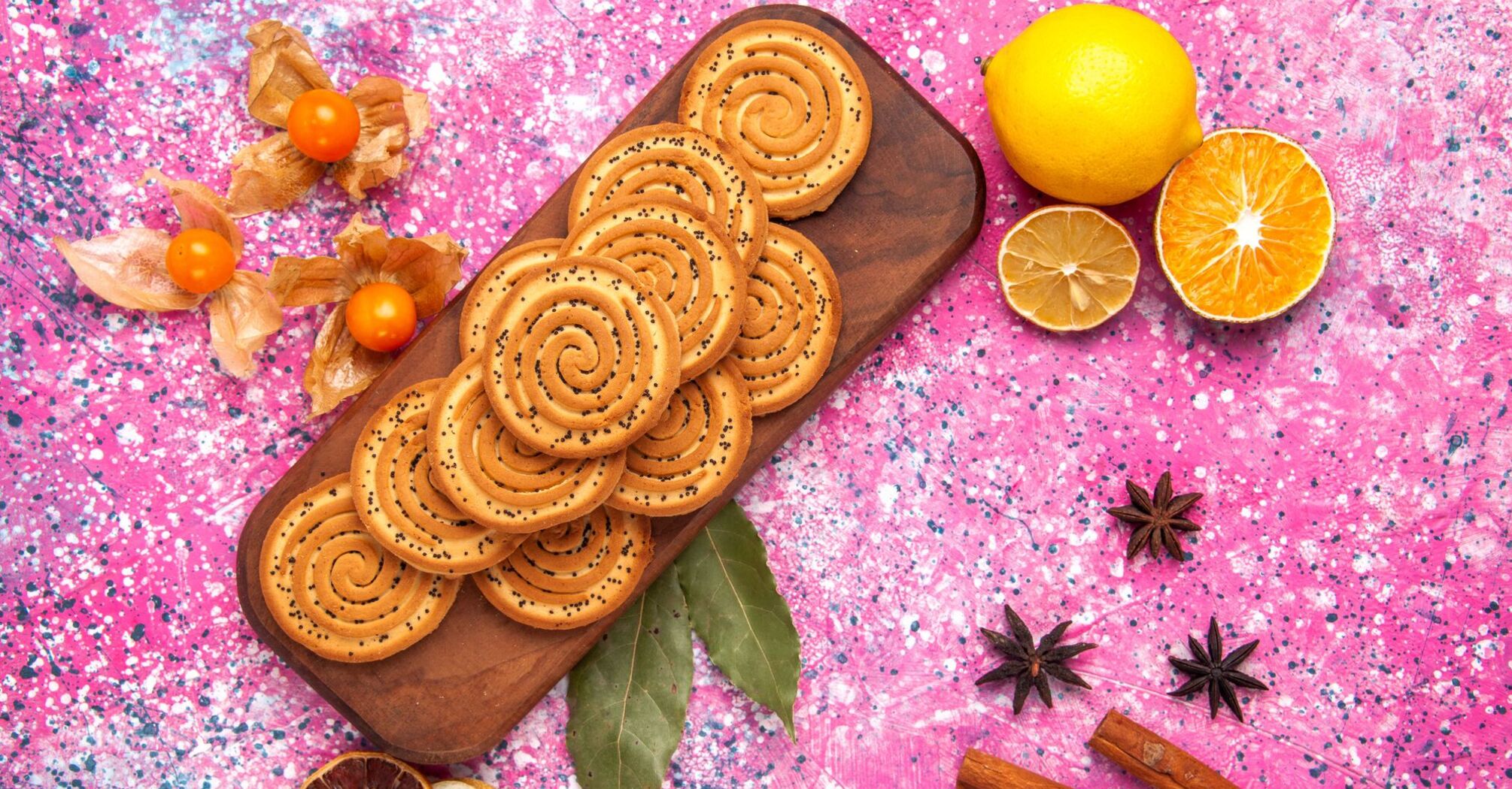 Lemon-poppy seed cookies: the simplest recipe that even beginners can handle