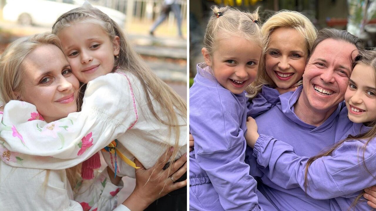 Liliia Rebryk and her 6-year-old daughter in identical outfits puzzled the network with the question of who the girl looks like. Photo