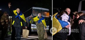 95 of our people are home again: Azov soldiers and human rights defender Butkevych released from Russian captivity. Photo and video