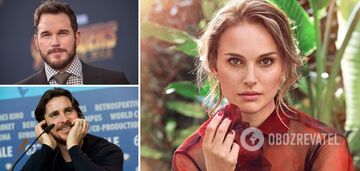 Bale, Portman, and other actors who lost weight for a movie role. Photos before and after