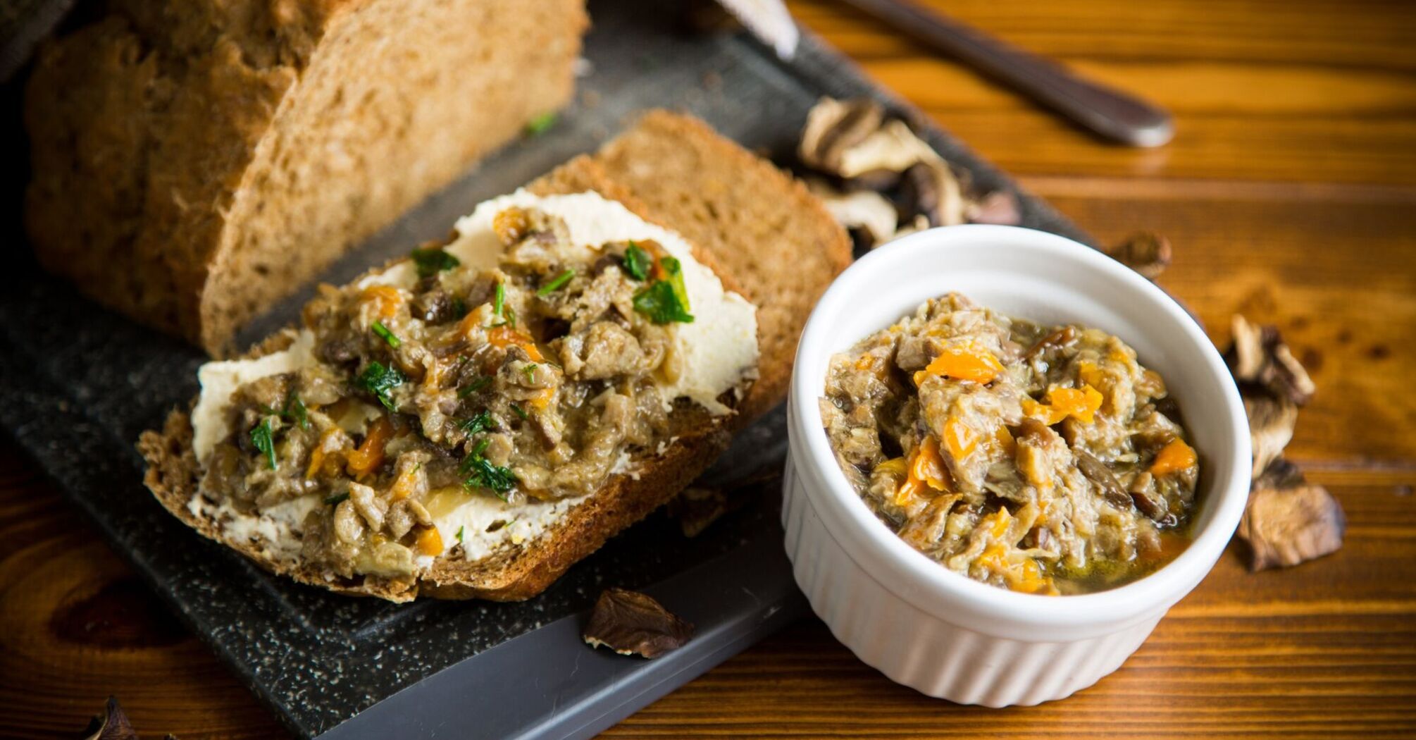 Delicious mushroom caviar for the winter: how to make a budget snack at home