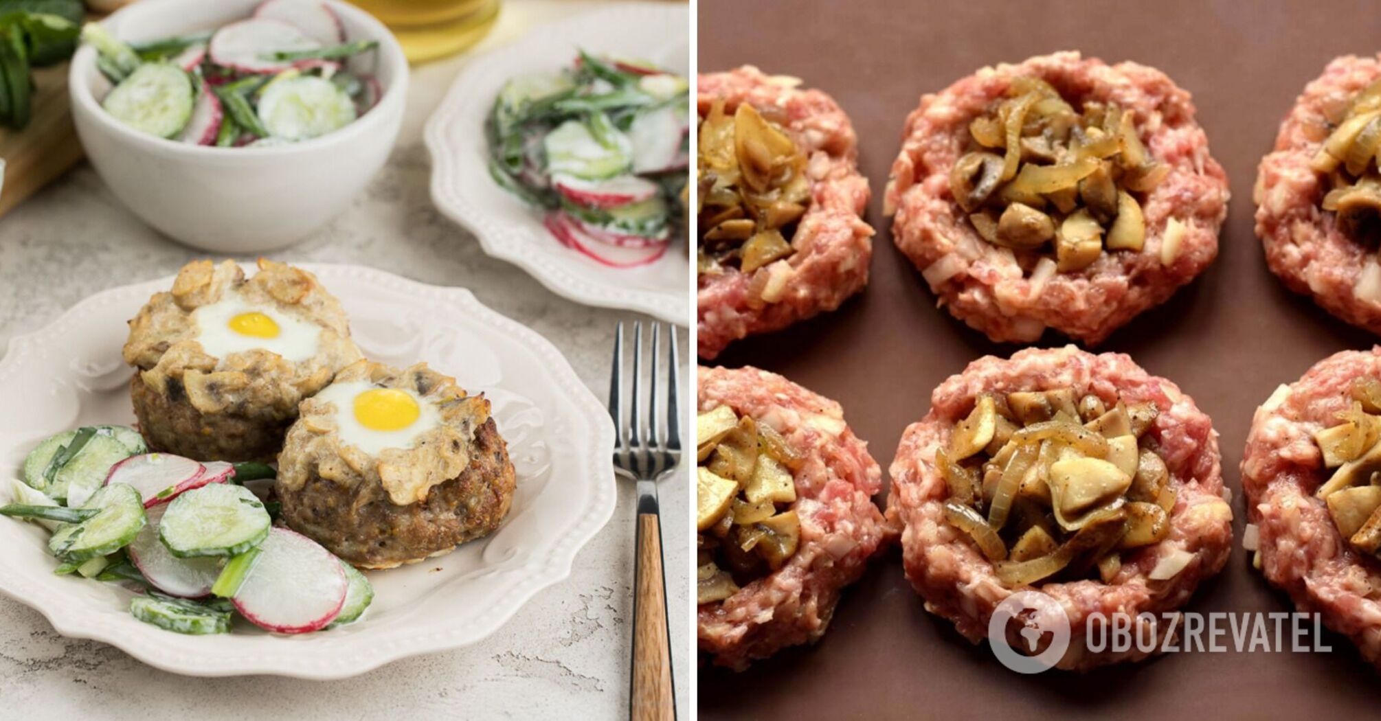 How to prepare meat nests with mushrooms and cheese: the best hot dish for holidays