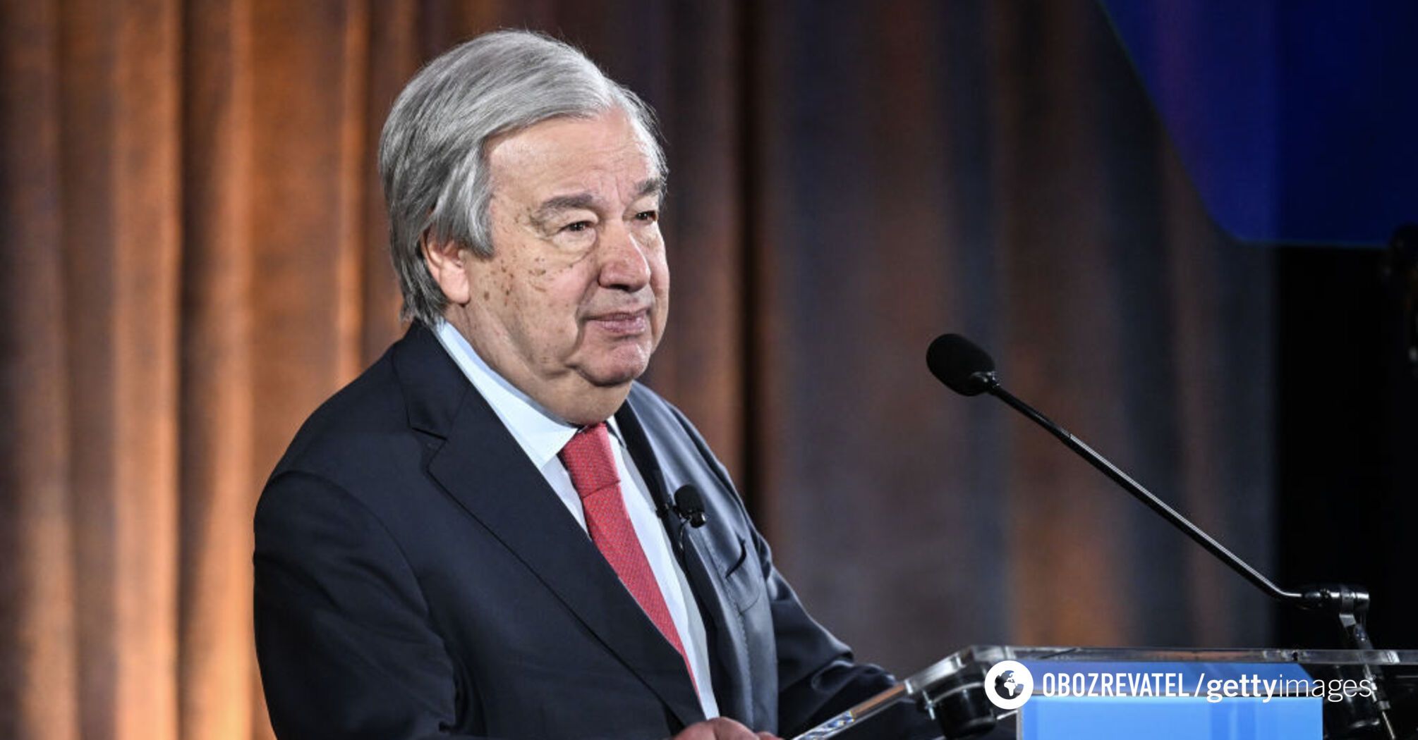 UN Secretary-General Antonio Guterres