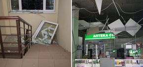 Russia targets the center of Zaporizhzhia with guided bombs: buildings damaged, children among the wounded. Photo