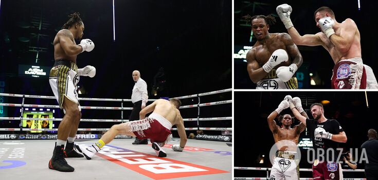 The famous British boxer knocked out his opponent with the first punch in the 10th second of the fight. Video