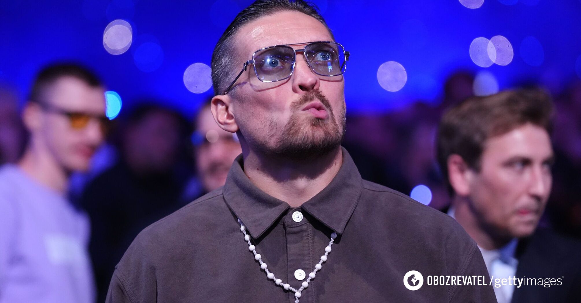 Usyk was threatened to be finished