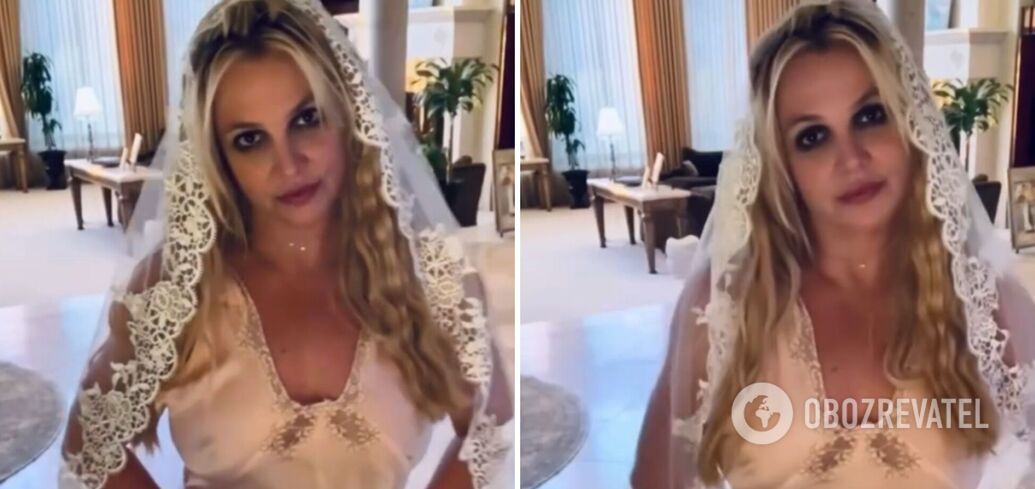 Britney Spears said she married herself and showed a 'wedding' image. Video