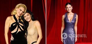 Siostry Jenner odsłoniły się, a Demi Moore wybrała złą sukienkę: jak wyglądały gwiazdy na czerwonym dywanie Gali Muzeum Akademii 2024