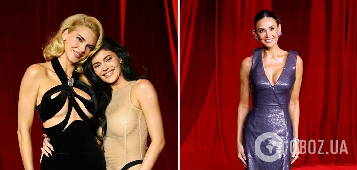 The Jenner sisters exposed themselves and Demi Moore chose a bad dress: what the stars looked like on the red carpet of the Academy Museum Gala 2024