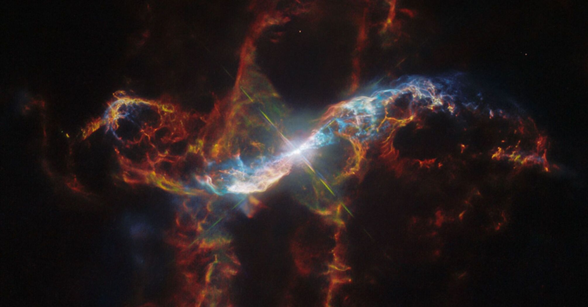 The Hubble telescope captured a spectacular eruption of a "stellar volcano". Photos and video