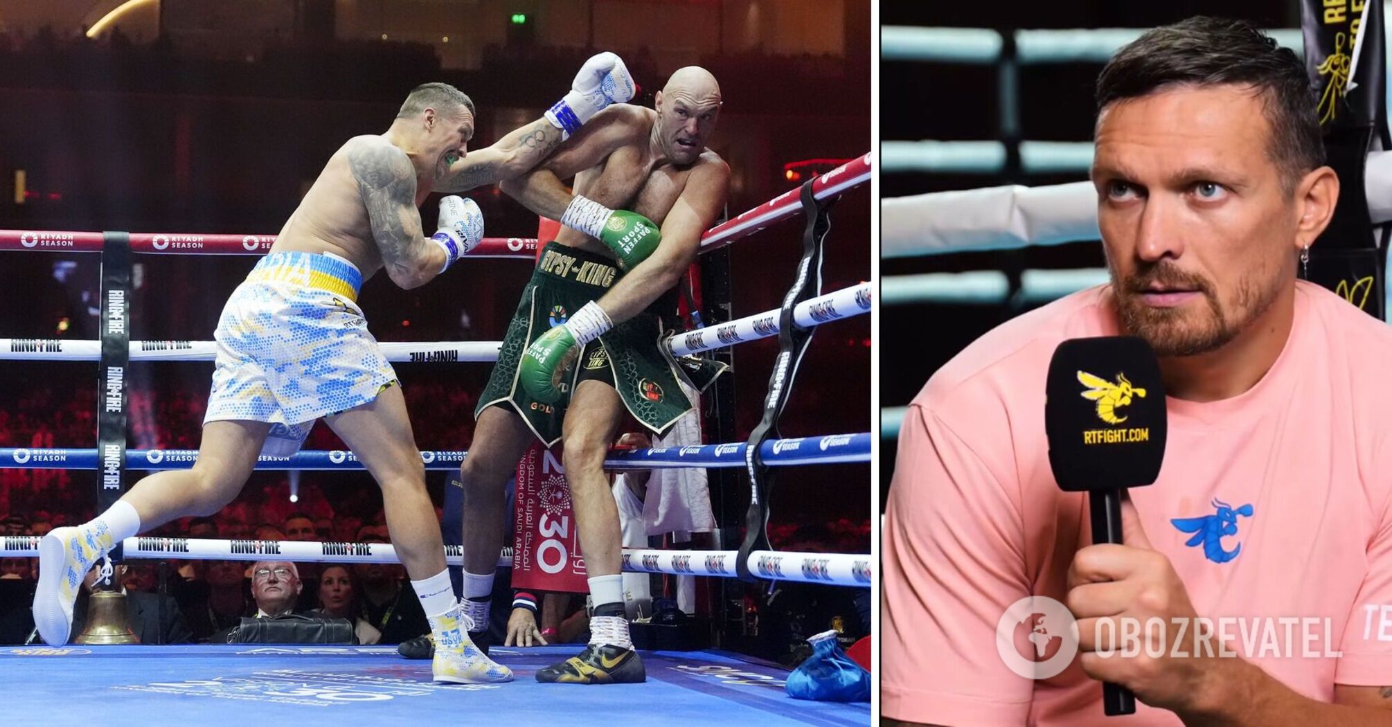 "I refused": Usyk makes a statement before his rematch with Fury, revealing details of his preparation for the fight