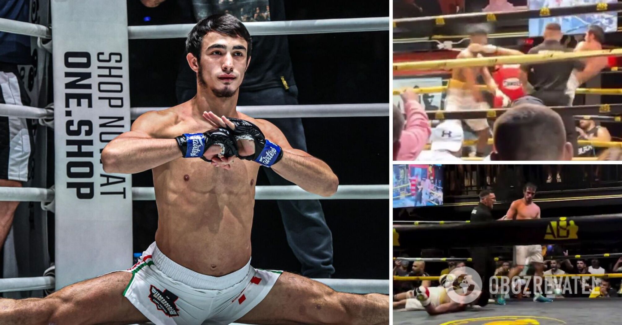 A Russian boxer knocked out an undefeated opponent with a kick to the head and was banned for life. Video