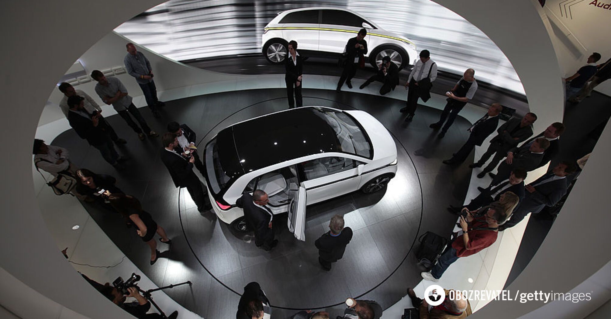 Audi turned the strangest car into an electric car: what it looks like