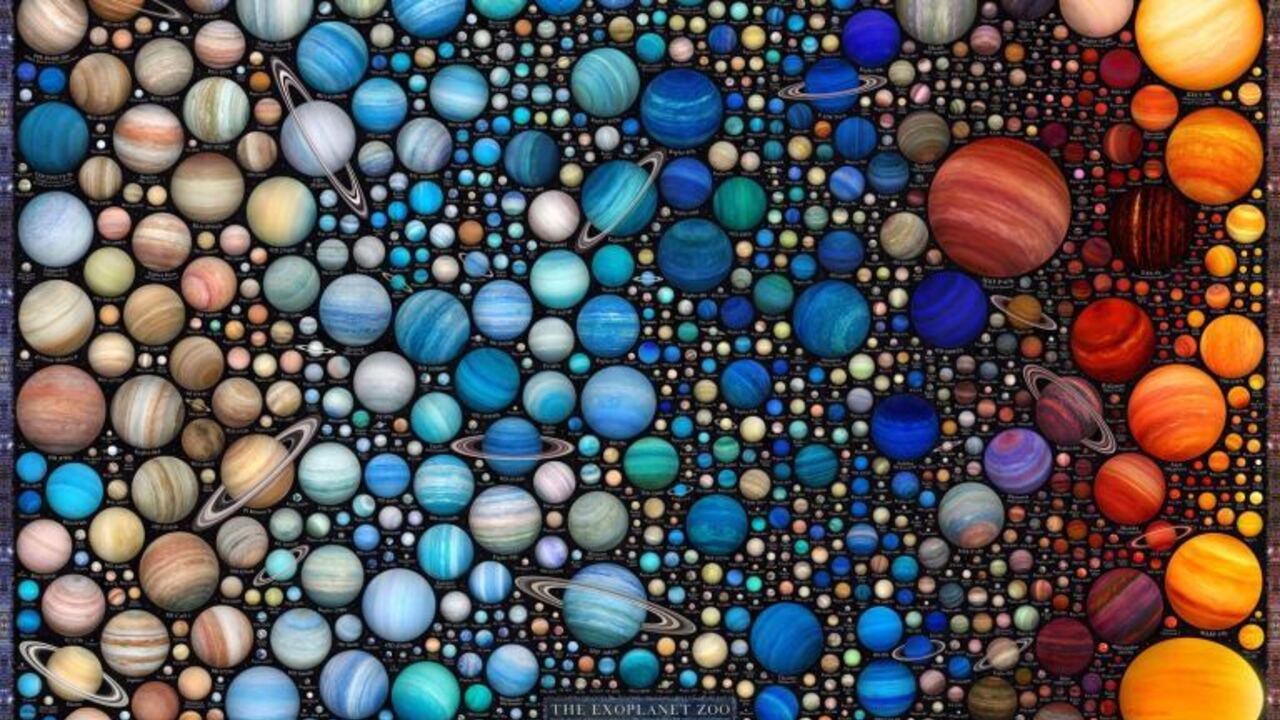 Astronom-artysta zwizualizował setki egzoplanet: niektóre z nich mogą zawierać życie. Zdjęcie
