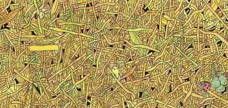 Find a needle in a haystack: a quick mindfulness puzzle