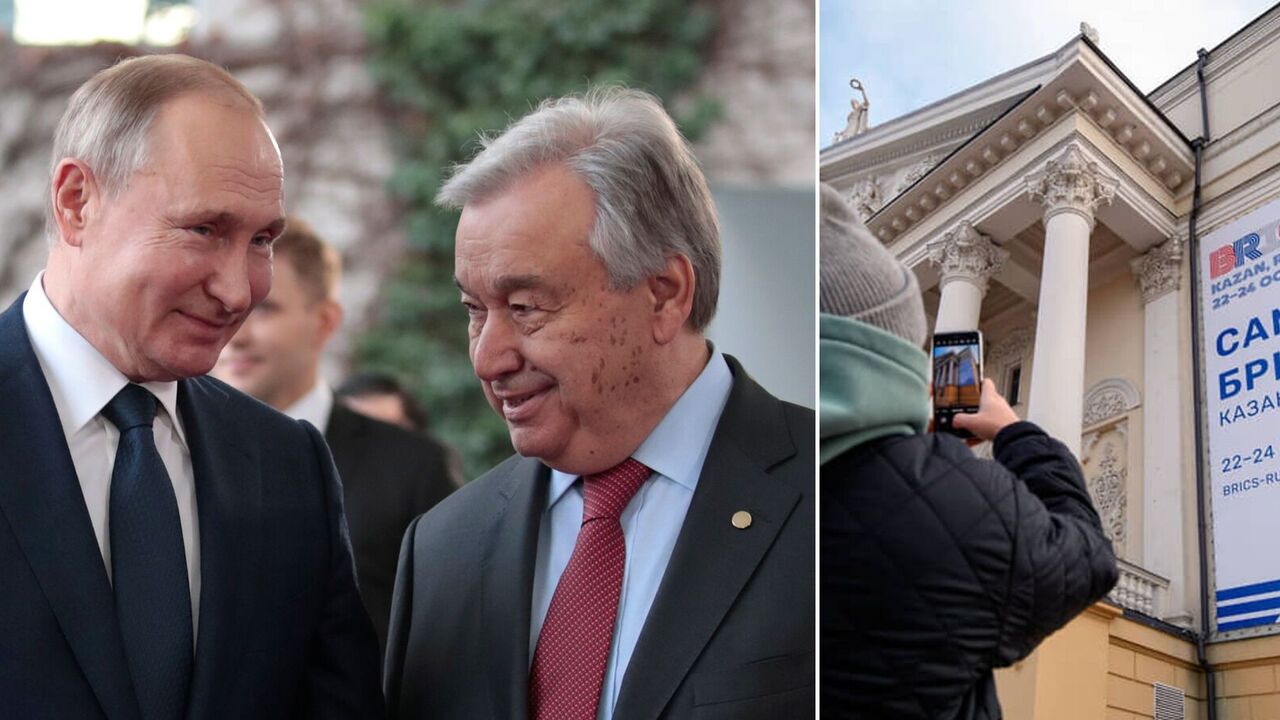 "Standardowa praktyka": ONZ usprawiedliwiła podróż sekretarza generalnego Guterresa na szczyt BRICS w Rosji