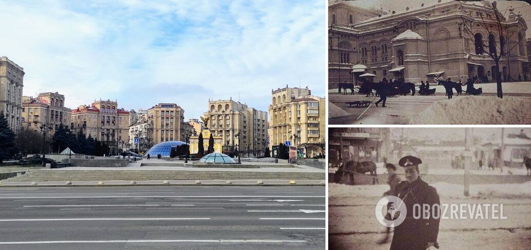 The Internet shows what pre-Soviet Kyiv looked like in the winter of 1915. Archival photos