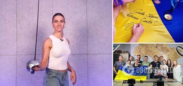 It became known where the funds from the sale of Kharlan's saber, with which she won gold at the 2024 Olympic Games, went