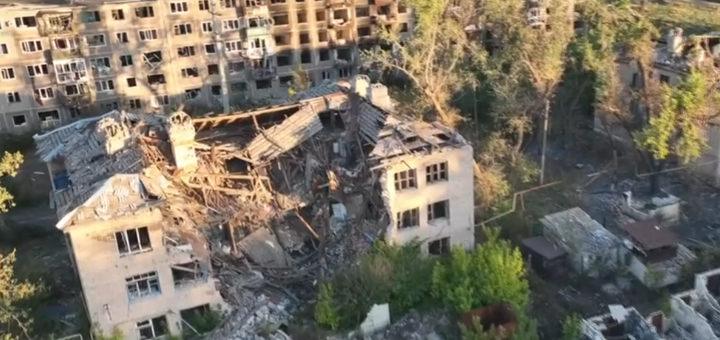 'Ghost town': the Internet shows what Chasiv Yar looks like now, which is the site of fierce fighting. Video from above