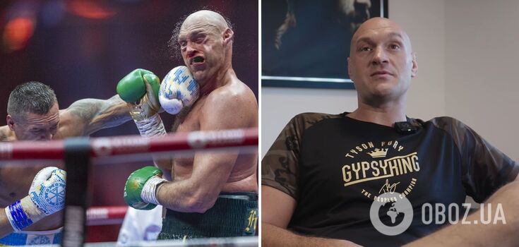 "I hit every time": Fury complains he was 'deceived' before the fight with Usyk