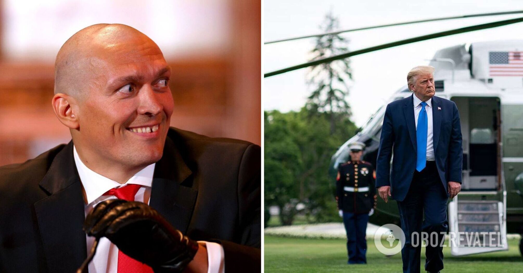 "Jeśli jesteś pewny swojego wpływu na Putina..." Usyk zwrócił się do Trumpa