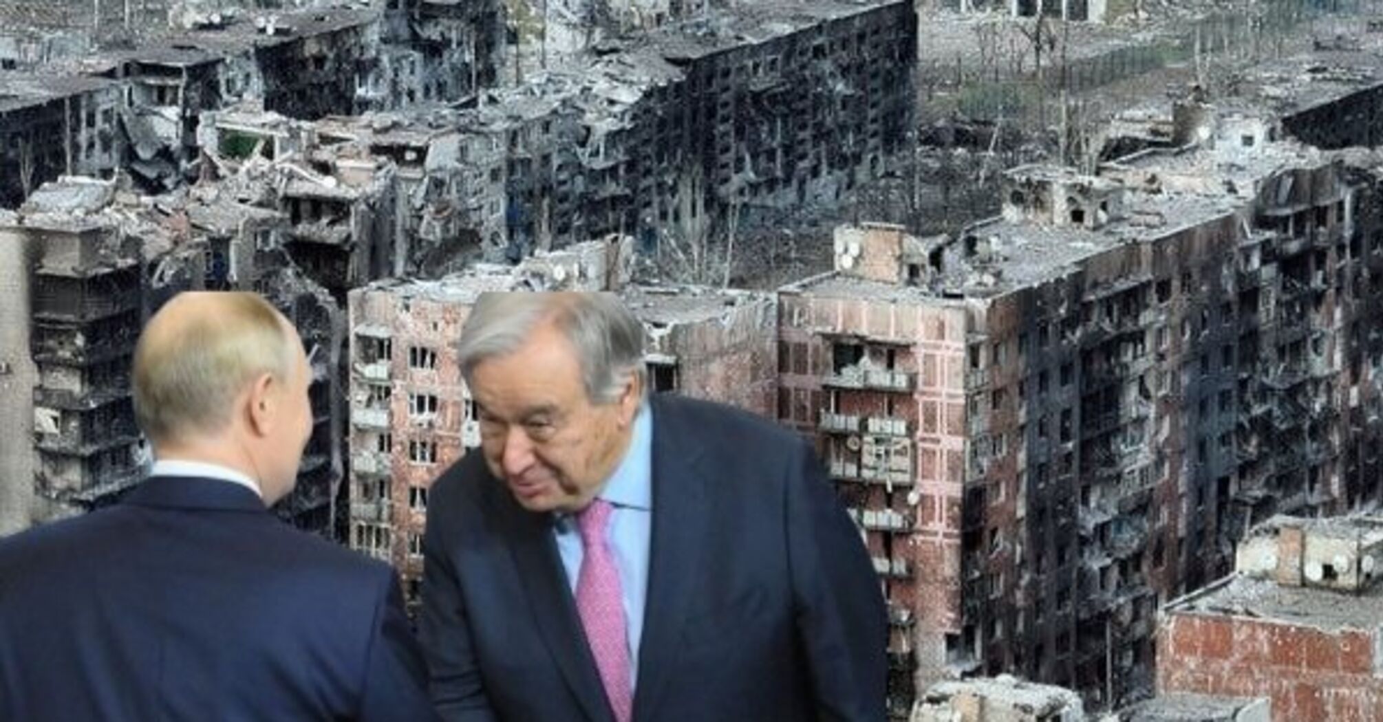 "I called for a just peace in Ukraine": Antonio Guterres makes embarrassing excuses for visiting Russia