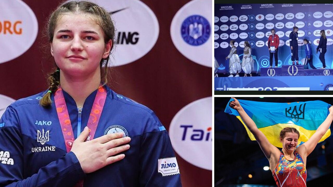 Ukrainian world champion puts "neutral" Belarusian in her place at World Wrestling Championships. Photo 