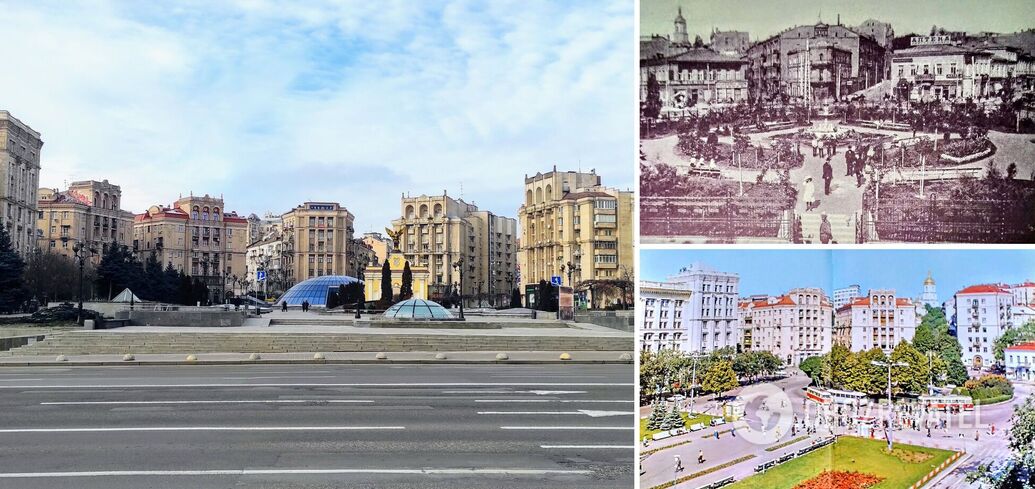 What Independence Square in Kyiv looked like from 1910 to 1984. Rare photos