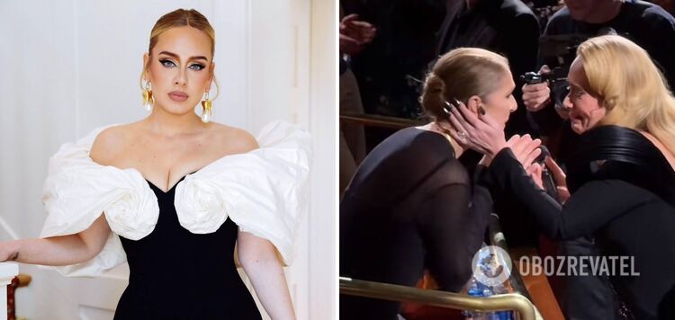 Adele zalała się łzami z powodu Celine Dion na swoim koncercie: ciężko chora piosenkarka również nie mogła powstrzymać łez. Wideo