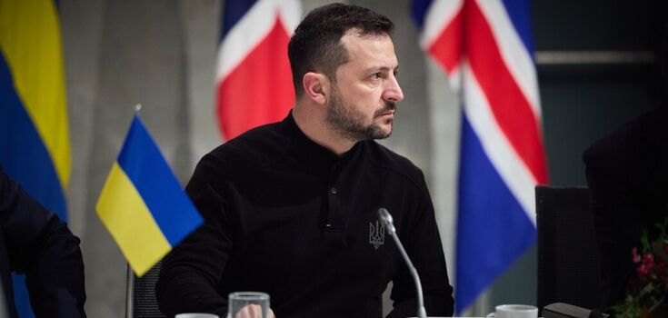 "Trump dużo mówi": Zełenski komentuje możliwe zmniejszenie wsparcia dla Ukrainy w przypadku republikańskiej prezydentury