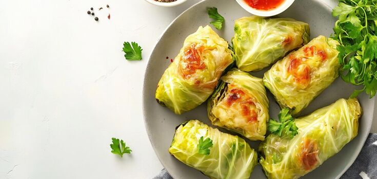 The most delicious cabbage rolls for dinner
