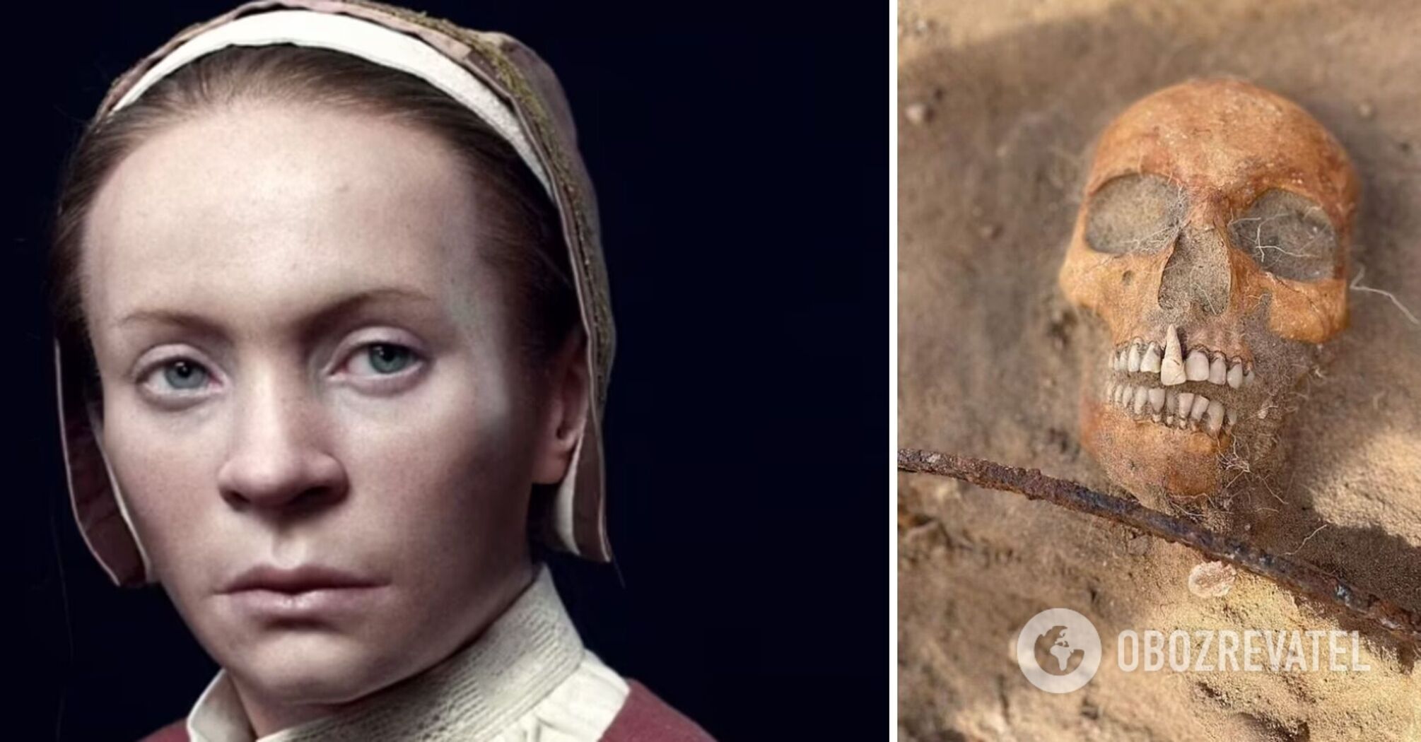 Scientists have shown the face of 18-year-old 'vampire' Zosia, who lived in Poland 350 years ago: her skeleton was found with a sickle around her neck and a lock on her leg