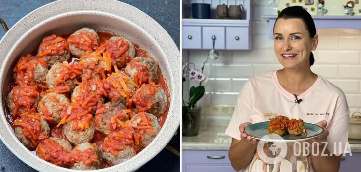 Instead of fatty cutlets: Liza Hlinska shared a recipe for juicy meatballs