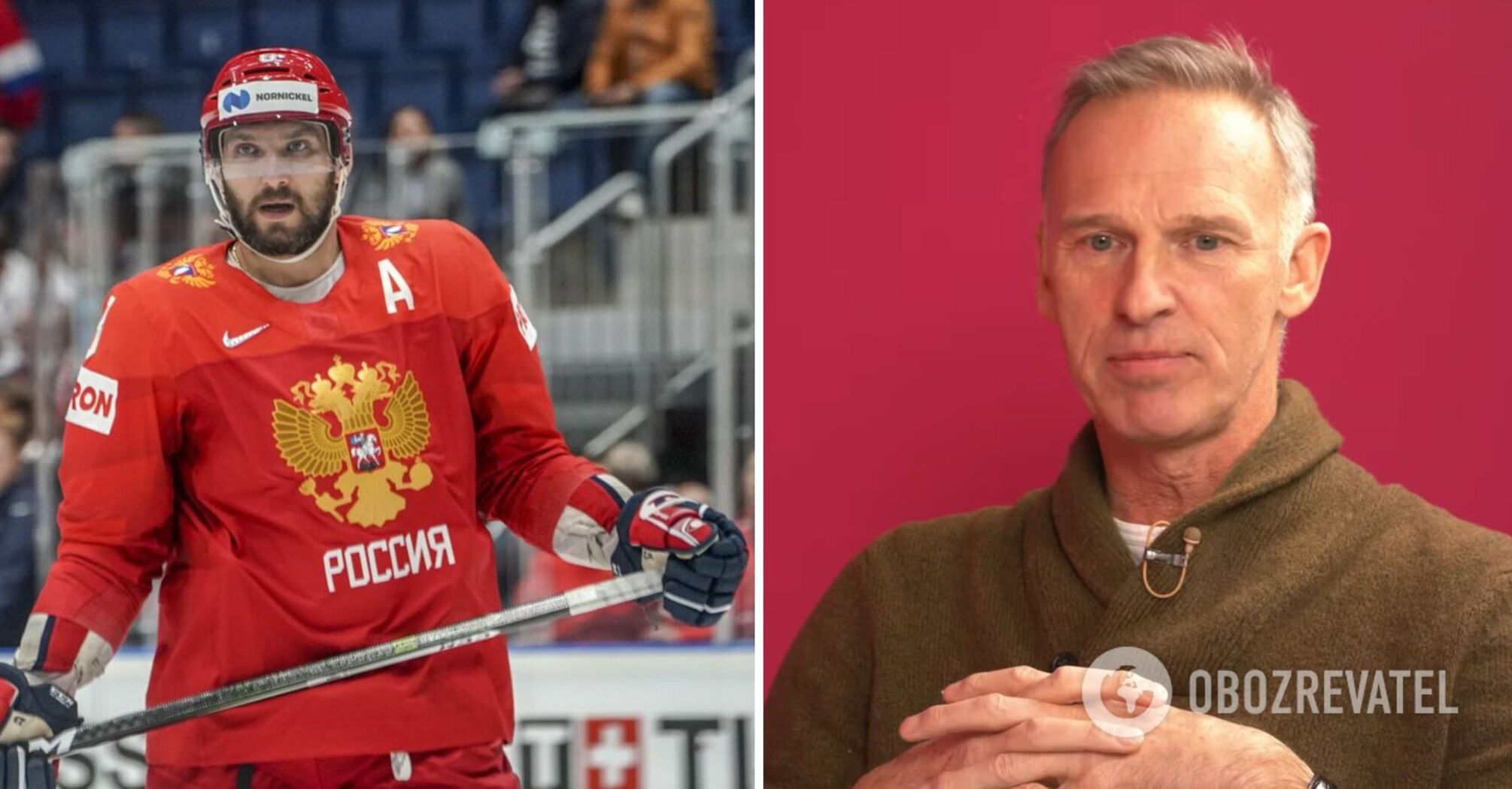 'Advertising the atrocities committed by Russians in Ukraine!' The world sports legend has made a new criticism of the NHL